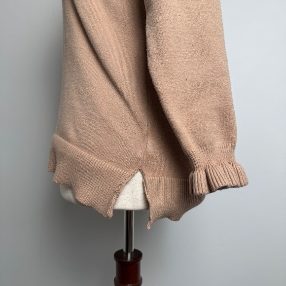 Ruffle Sweater with Buttons - Picture 5 of 8